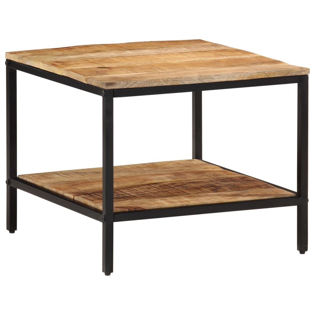 Couchtisch Mango Massivholz 55x55 cm