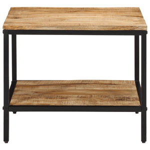 Couchtisch Mango Massivholz 55x55 cm