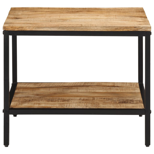 Couchtisch Mango Massivholz 55x55 cm