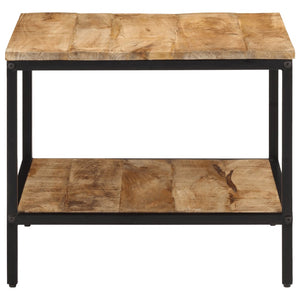 Couchtisch Mango Massivholz 55x55 cm