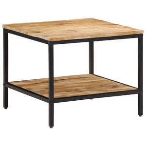 Couchtisch Mango Massivholz 55x55 cm