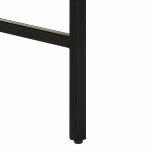Schreibtisch mit Regal Mango Massivholz Braun
