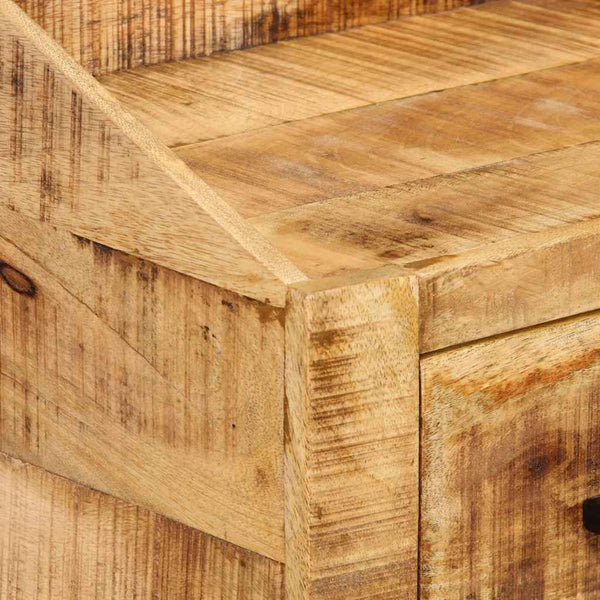 Nachttisch Braun Mango Massivholz 40x30x30 cm