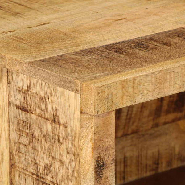 Nachttisch Braun Mango Massivholz 40x30x25 cm