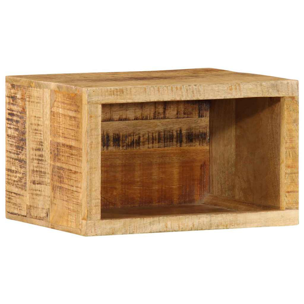 vidaXL Bedside Table Brown 40 x 30 x 25 cm Solid Mango Wood