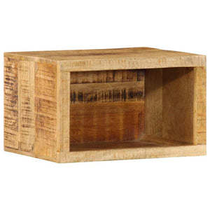 Nachttisch Braun Mango Massivholz 40x30x25 cm