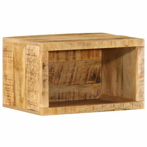 Nachttisch Braun Mango Massivholz 40x30x25 cm