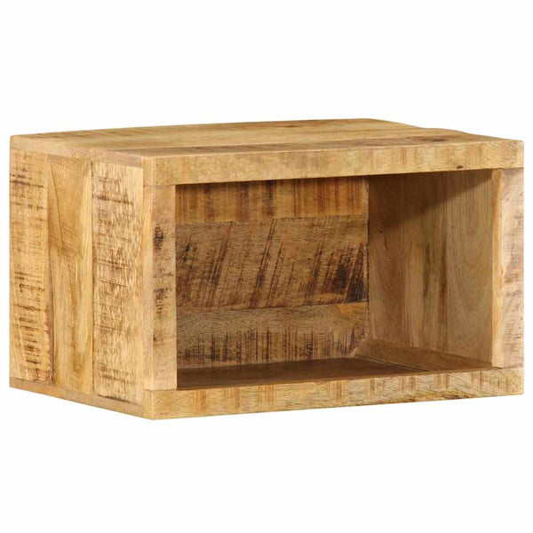 Nachttisch Braun Mango Massivholz 40x30x25 cm