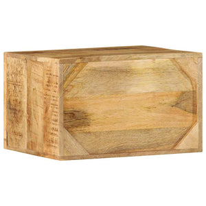 Nachttisch Braun Mango Massivholz 40x30x25 cm