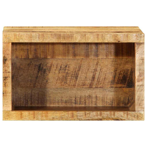 Nachttisch Braun Mango Massivholz 40x30x25 cm