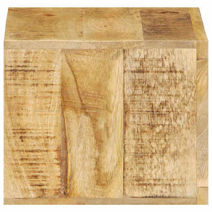 Nachttisch Braun Mango Massivholz 40x30x25 cm