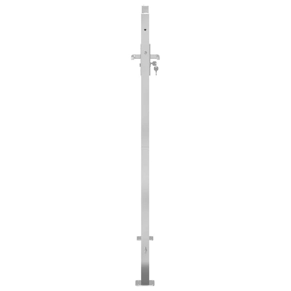 Gartentor 100 x 145 cm Edelstahl