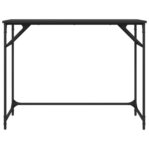 Schwarzer Schreibtisch 100x45 cm