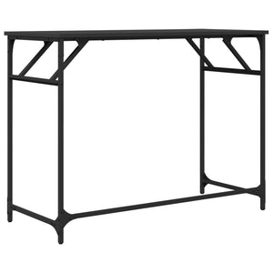Schwarzer Schreibtisch 100x45 cm