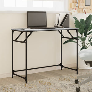 Schreibtisch Grau Sonoma 100x45 cm