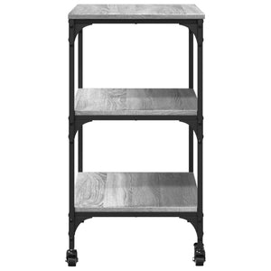 Küchenwagen Grau Sonoma 60x41x76 cm