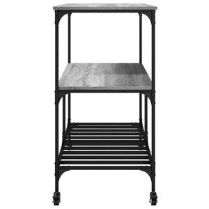 Küchenwagen Grau Sonoma 100x50x95 cm