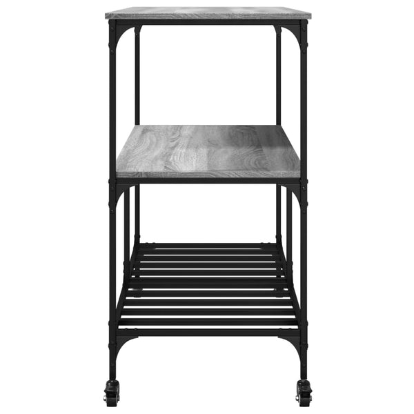 Küchenwagen Grau Sonoma 100x50x95 cm
