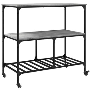 Küchenwagen Grau Sonoma 100x50x95 cm