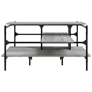 Grauer Couchtisch Sonoma 100x100 cm