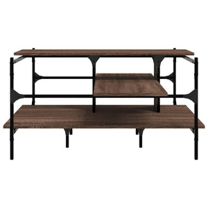 Couchtisch Eiche Braun 100x100 cm