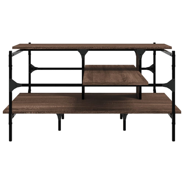 Couchtisch Eiche Braun 100x100 cm