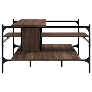Couchtisch Eiche Braun 100x100 cm
