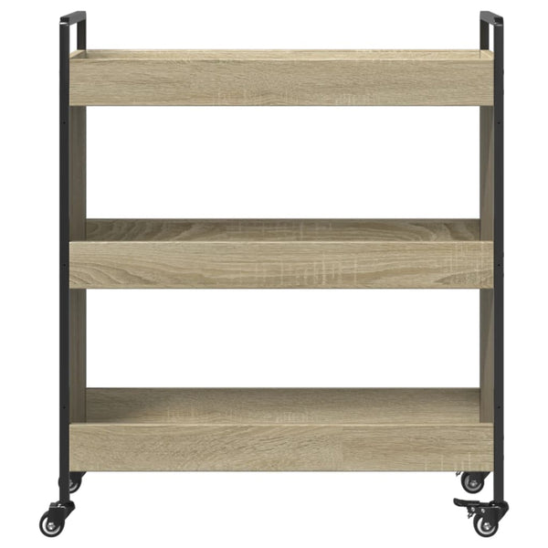 Küchenwagen Sonoma Eiche 70x30x82 cm