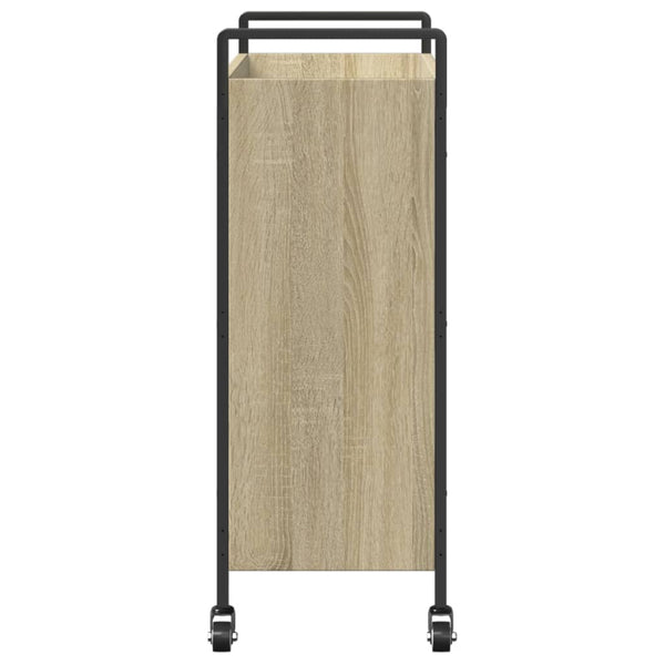 Küchenwagen Sonoma Eiche 70x30x82 cm
