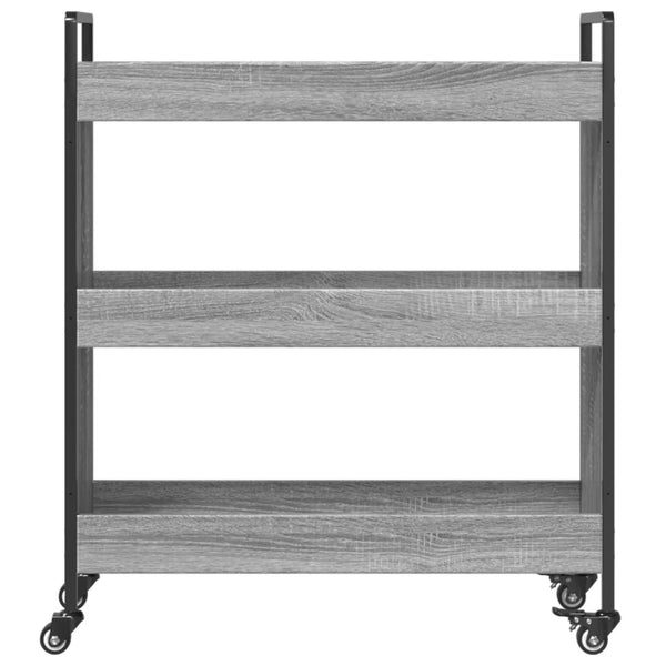 Küchenwagen Grau Sonoma 70x30x82 cm