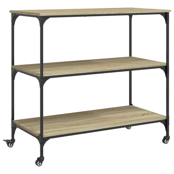 Küchenwagen Sonoma-Eiche 102x50x95 cm
