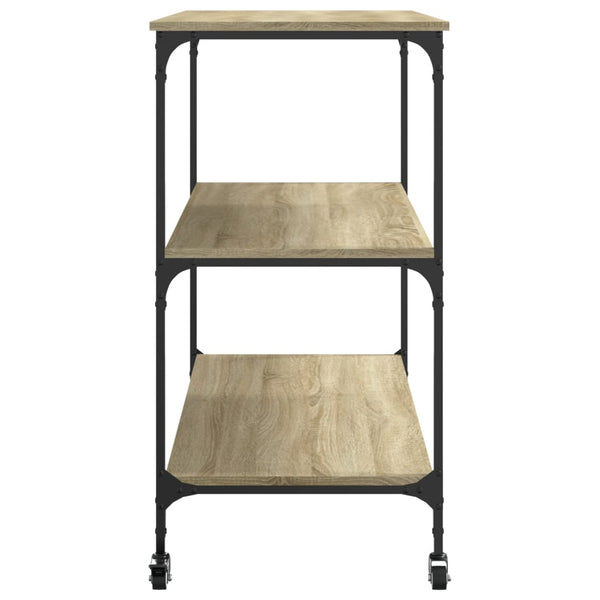 Küchenwagen Sonoma-Eiche 102x50x95 cm