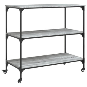 Küchenwagen Grau Sonoma 102 cm