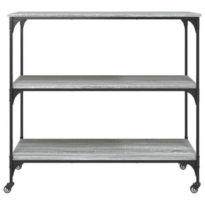 Küchenwagen Grau Sonoma 102 cm