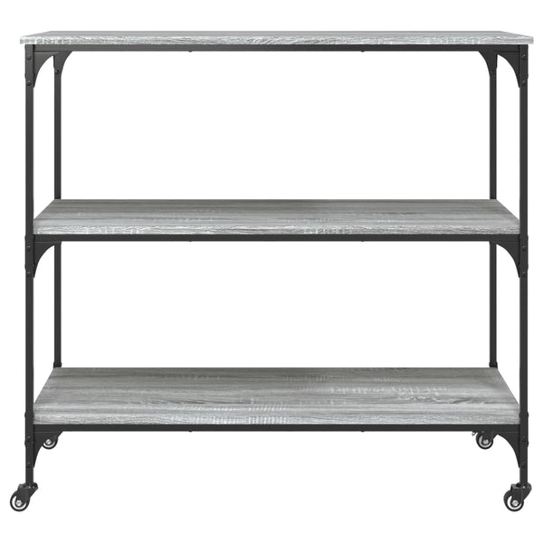 Küchenwagen Grau Sonoma 102 cm