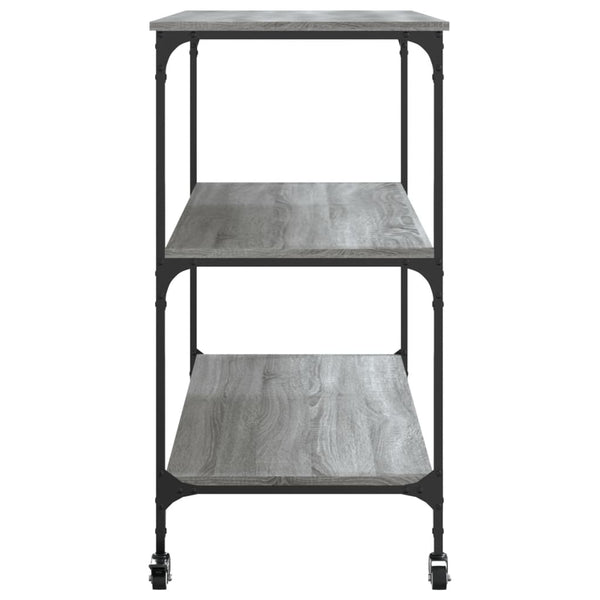 Küchenwagen Grau Sonoma 102 cm