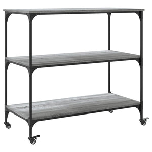 Küchenwagen Grau Sonoma 102 cm