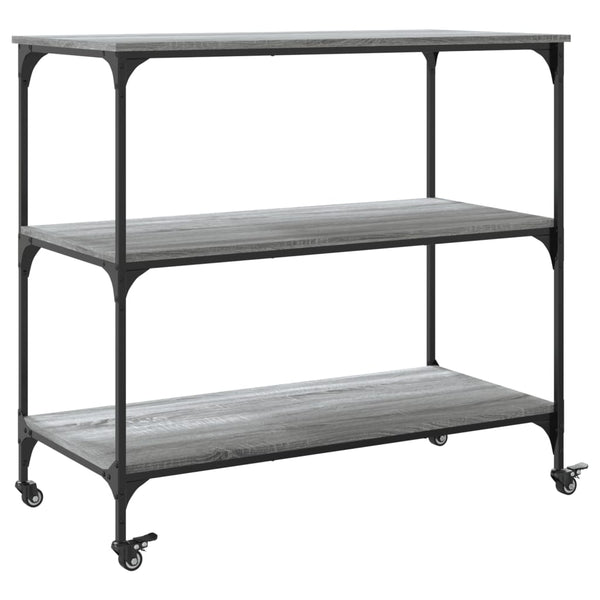 Küchenwagen Grau Sonoma 102 cm