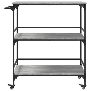 Küchenwagen Grau Sonoma 100,5 cm