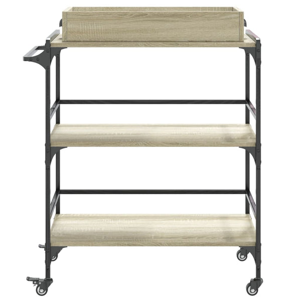 Küchenwagen Sonoma Eiche, 81,5 cm
