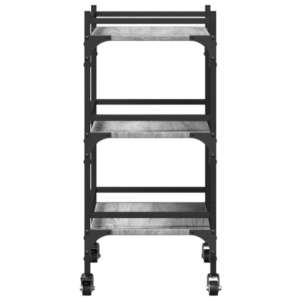 Küchenwagen Grau Sonoma 50x35x75,5 cm