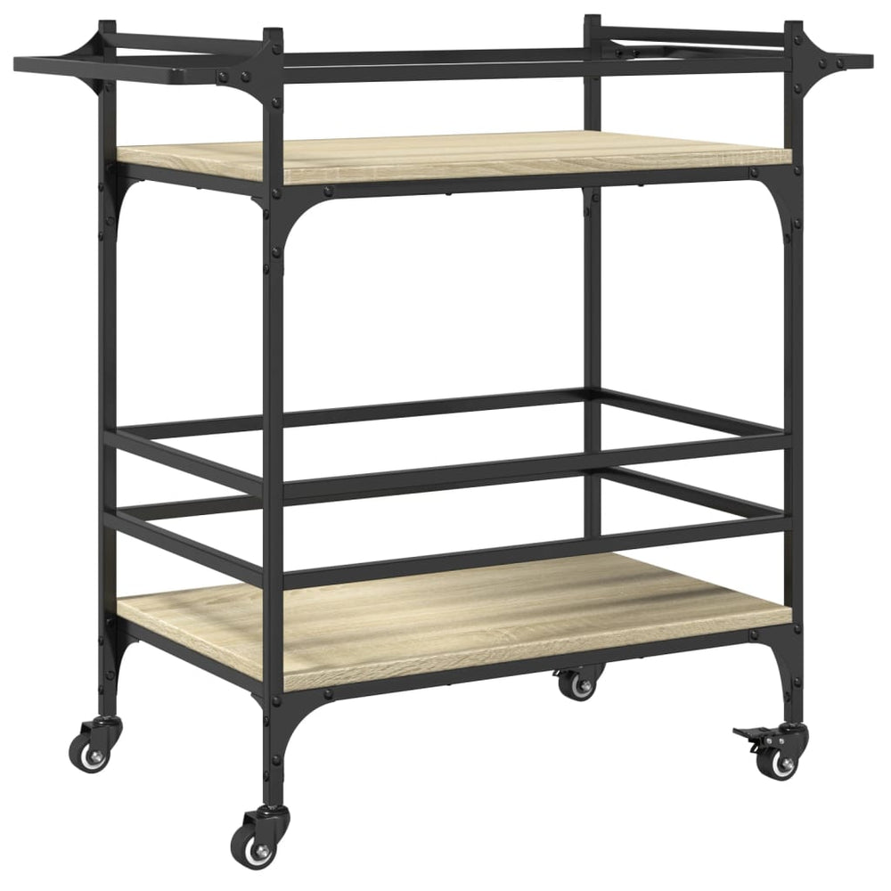 Küchenwagen Sonoma Eiche 82x40x78,5 cm
