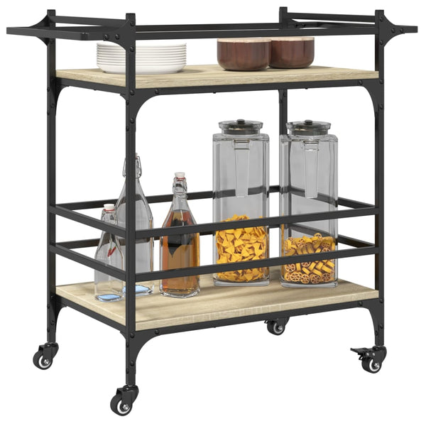 Küchenwagen Sonoma Eiche 82x40x78,5 cm