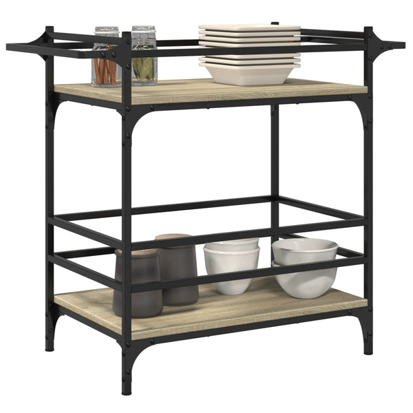 Küchenwagen Sonoma Eiche 82x40x78,5 cm