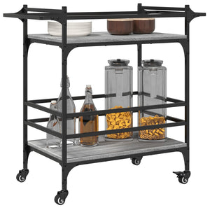 Küchenwagen Grau Sonoma, 82 cm