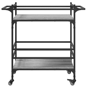 Küchenwagen Grau Sonoma, 82 cm