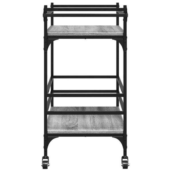 Küchenwagen Grau Sonoma, 82 cm