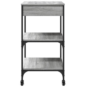 Küchenwagen Grau Sonoma 60x48x89,5 cm