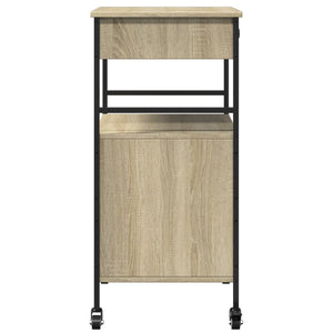 Küchenwagen Sonoma-Eiche 56x43x89,5 cm
