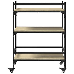Küchenwagen Sonoma Eiche 65x40x86,5 cm